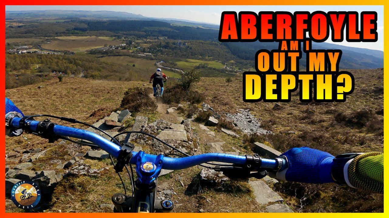 Aberfoyle MTB // Am I out my depth!?
