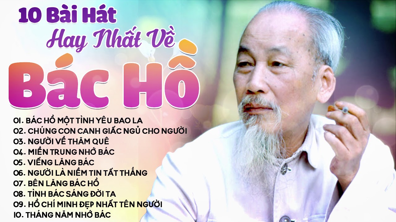 Bác Hồ Một Tình Yêu Bao La - TRỌNG TẤN HÁT SINH NHẬT BÁC 19/5, Bài Hát Trữ Tình Hay Nhất Về Bác Hồ