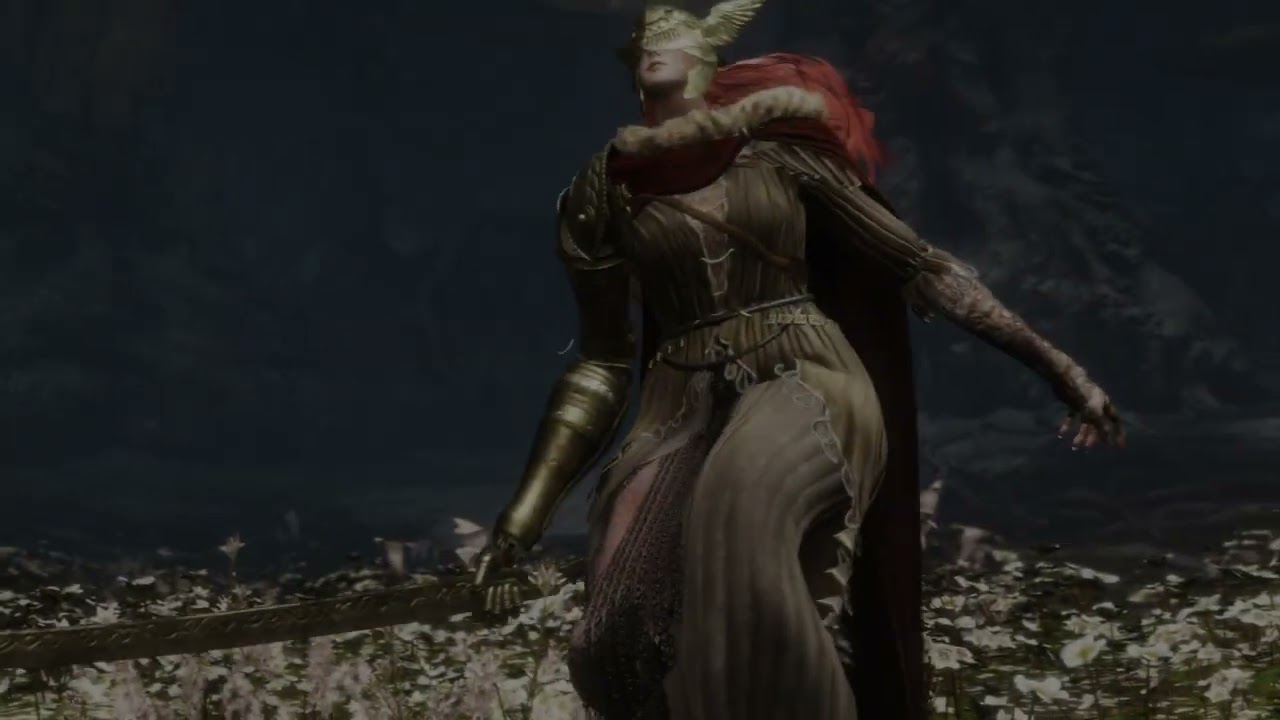 Elden Ring (PS4 Pro) - My Successful Malenia Fight - (New Game) (Solo)