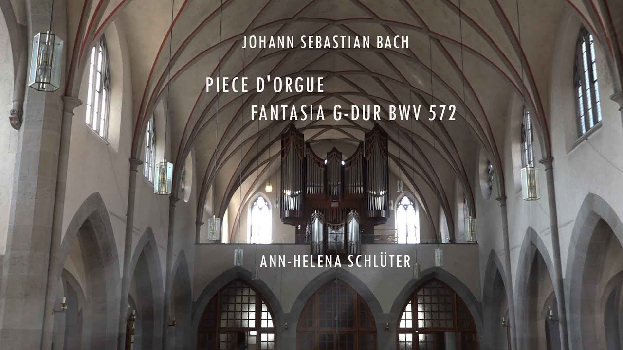 J.S.Bach - Piece d’Orgue Fantasia G-Dur BWV 572 Steinmeyer Orgel Würzburg St. Josef