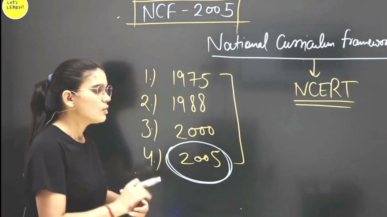 NATIONAL CURRICULUM FRAMEWORK 2005 BY @Himanshi Singh @Let's LEARN