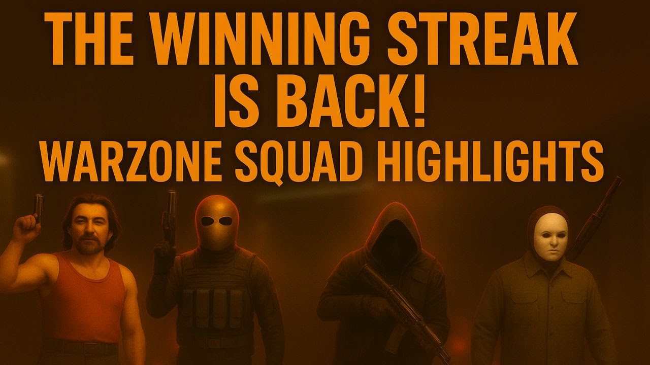 The Winning Streak is Back! | Warzone Squad Highlights