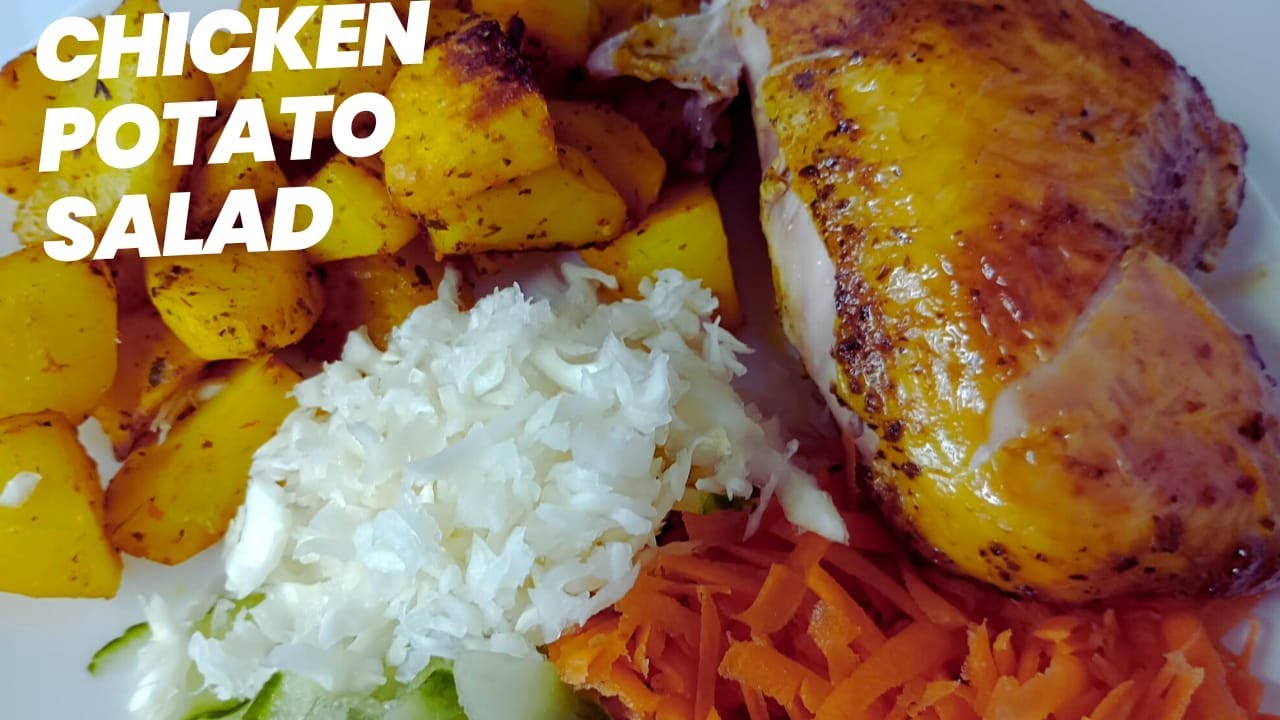 Chicken Potato Salad  How To Make Special Sunday Lunch | @tessyshotkitchen