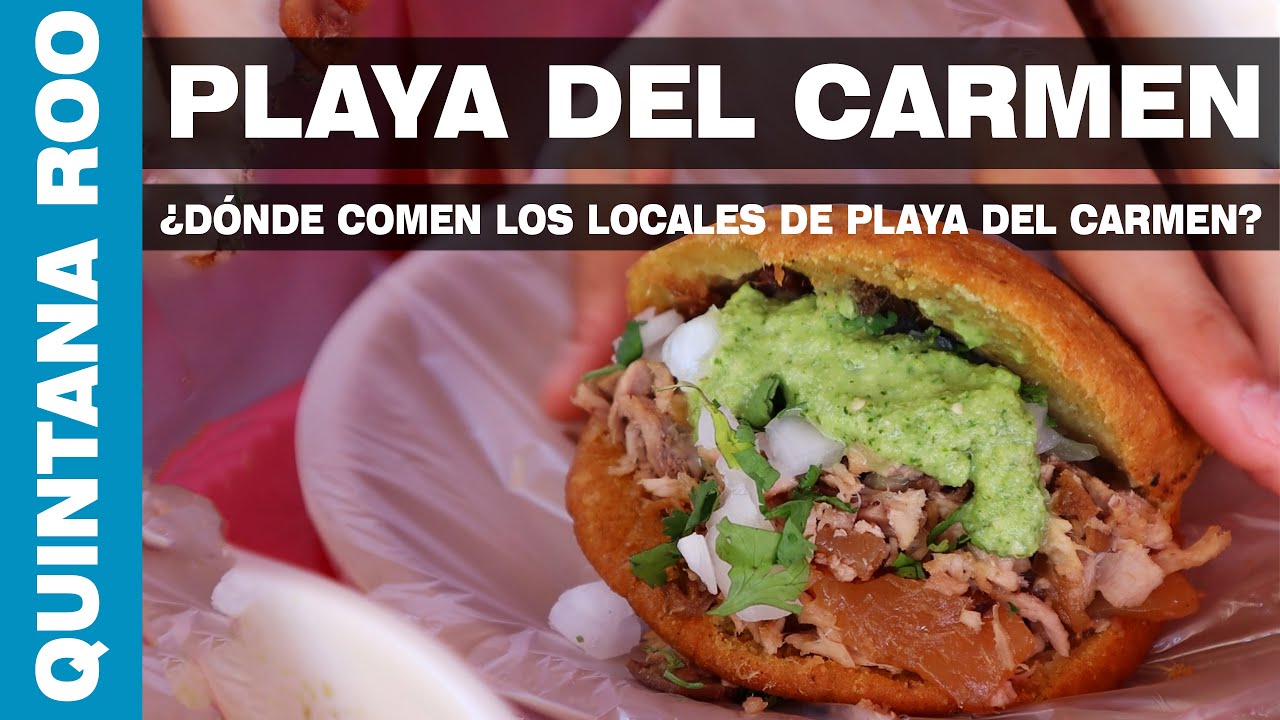 3 Restaurantes LOCALES en Playa del Carmen 🌮 (Parte 01)