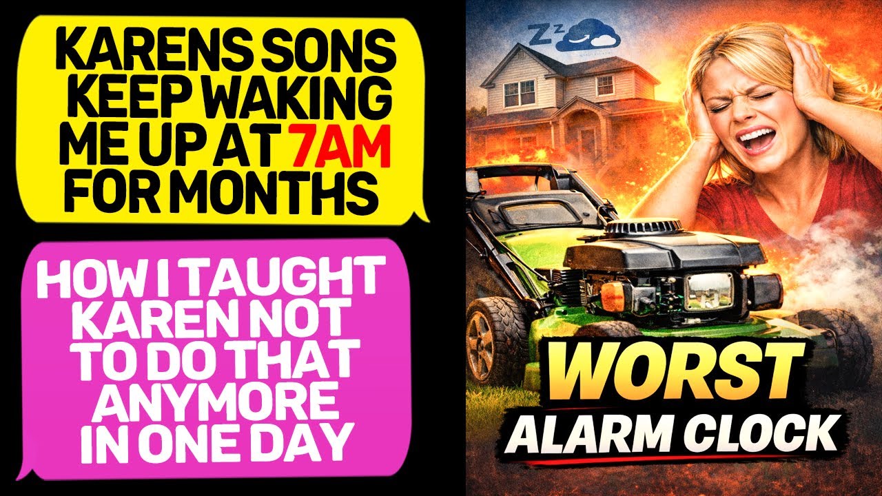 Karen Mocked Me for Asking Quiet at 7AM! Big mistake taught her a lesson! EntitledPeople