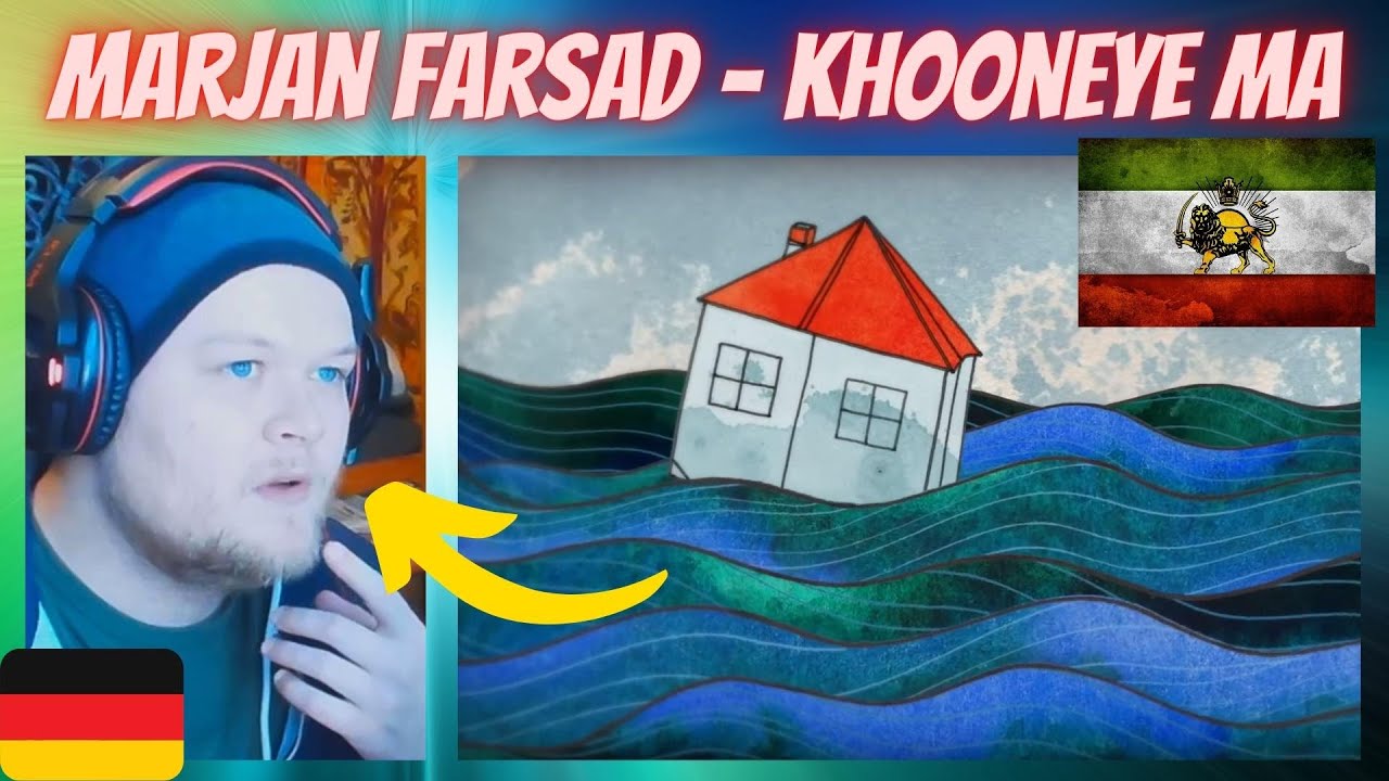 💚🤍❤️ Marjan Farsad - Khooneye Ma | GERMAN Reaction | خونه ی ما - مرجان فرساد