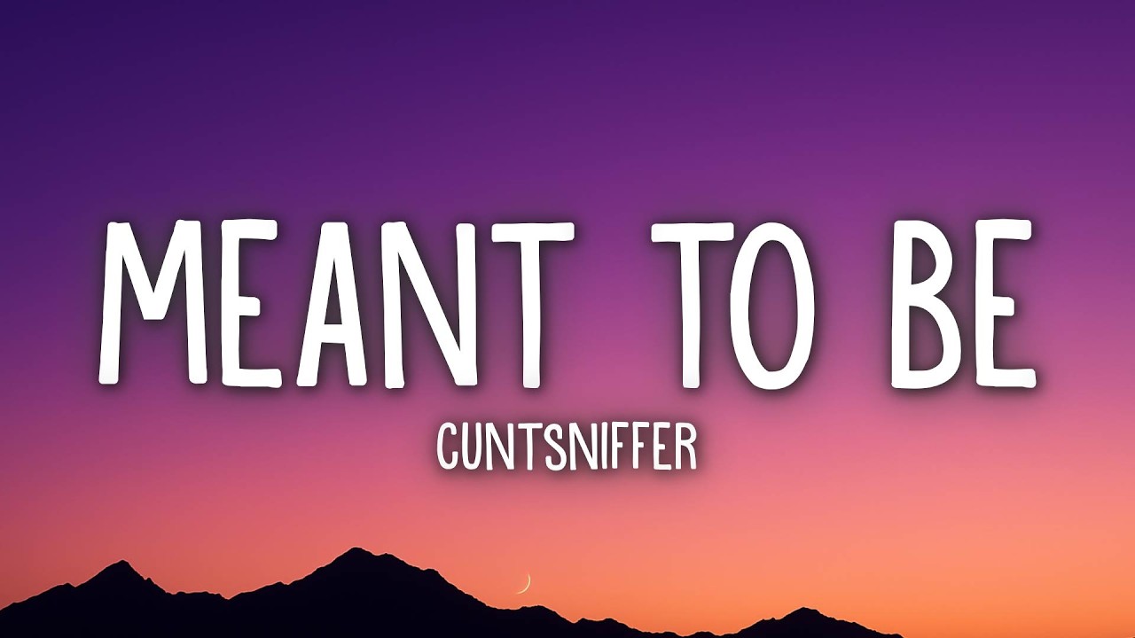 Cuntsniffer - Meant To Be (tekst)