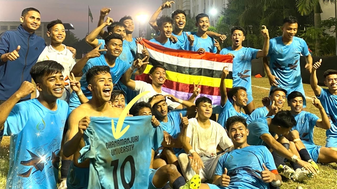 ⚽️Полный пенальти (Университет Дханаманджури против ICFAI Мизорам, четвертьфинал Северо-восточной...