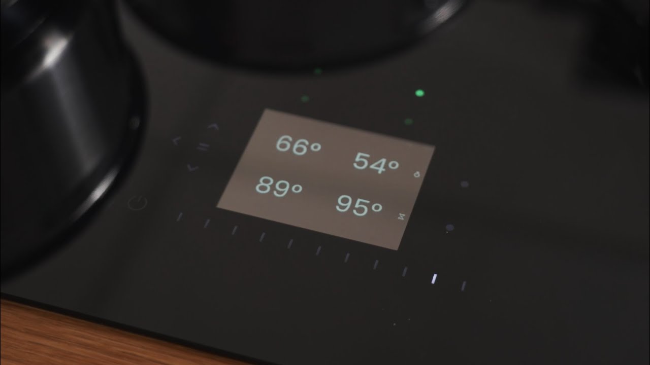 Den f&oslash;rste induktionskogeplade med 0-250 &deg;C styring
