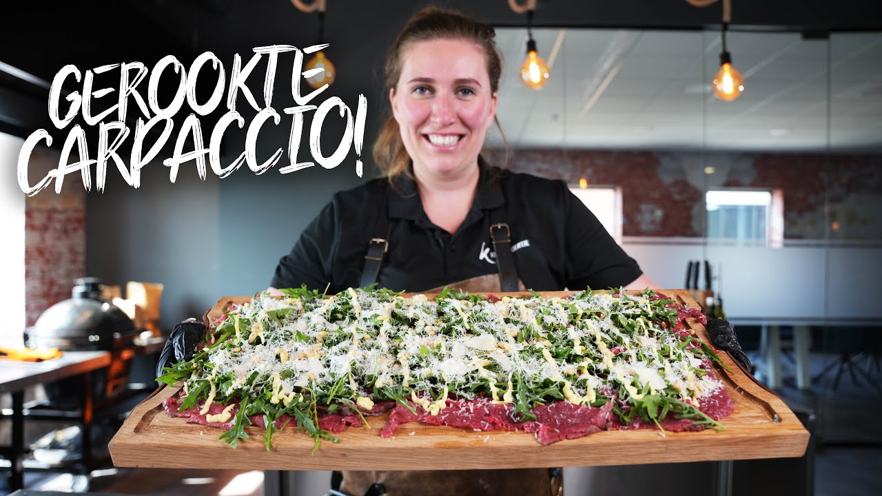 Gerookte CARPACCIO op de BBQ! | Kolenboertje