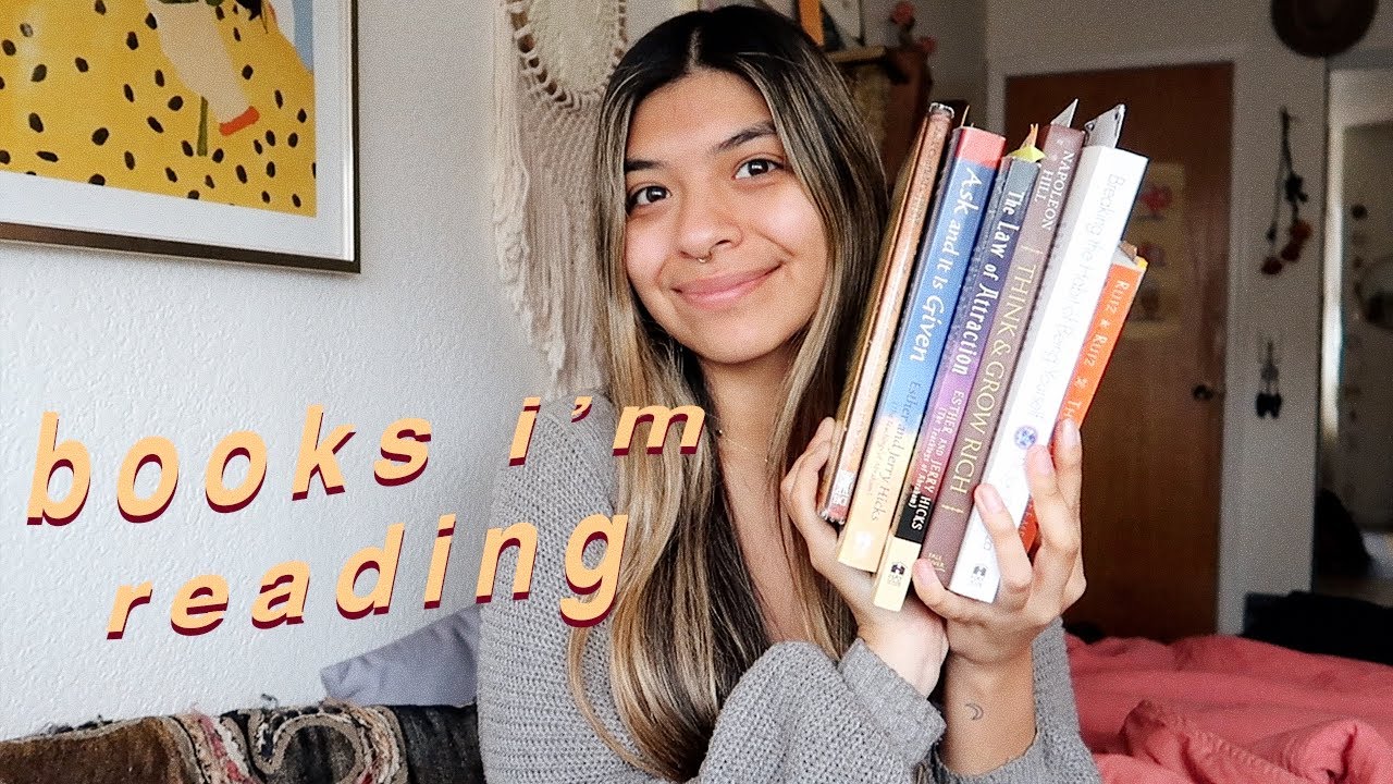 books I'm reading during quarantine *law of attraction & self-growth*