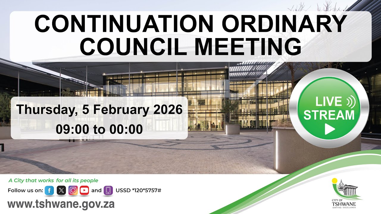 Continuation of Ordinary Council meeting, 5 February 2026