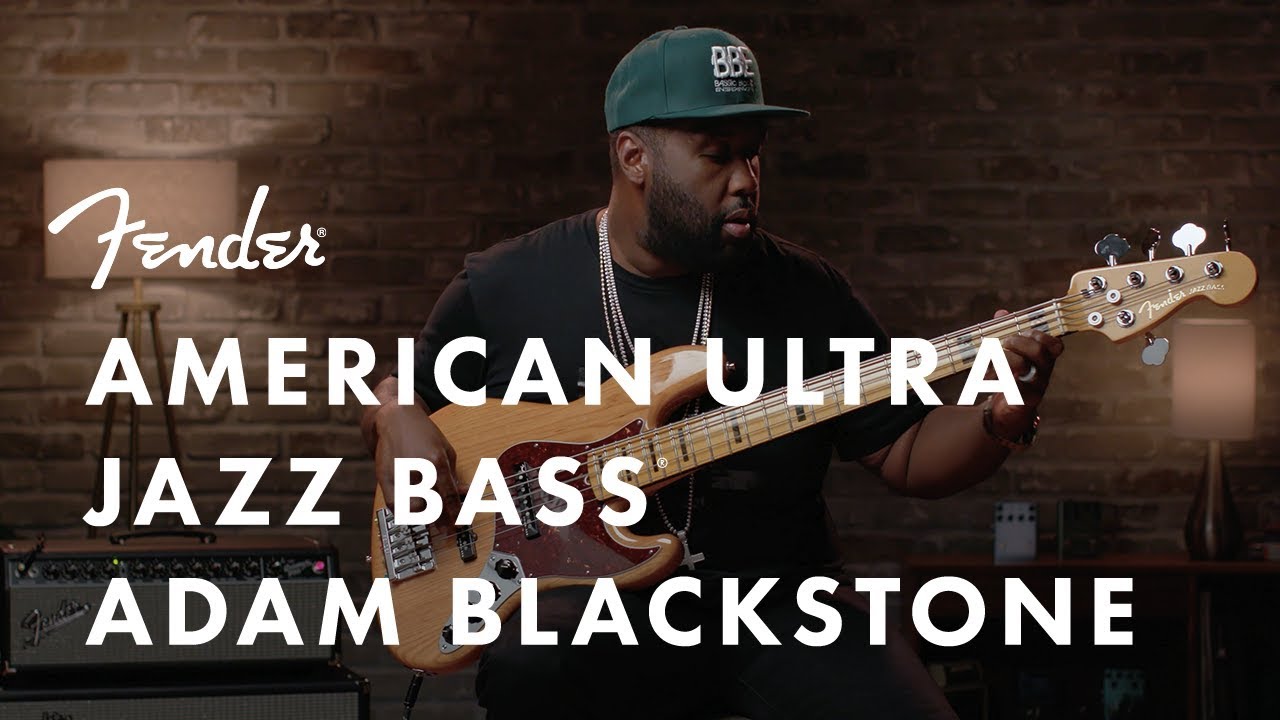 Adam Blackstone Plays The American Ultra Jazz Bass | American Ultra Series | Fender