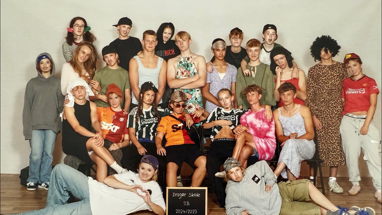 9.bs sidste skoledags nomineringer Drag&oslash;r skole &aring;rgang 15-25&hearts;️￼
