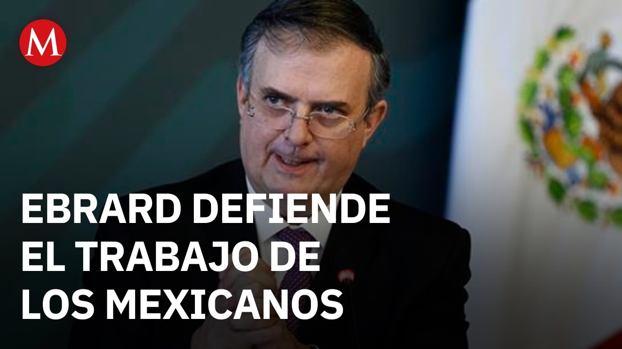 Ebrard sorprendido por tono y amenaza en carta de Trump sobre aranceles a M&eacute;xico