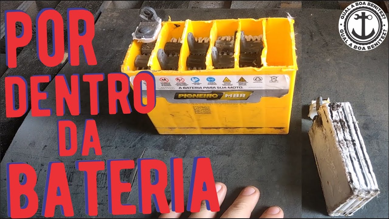 Bateria de Moto por Dentro
