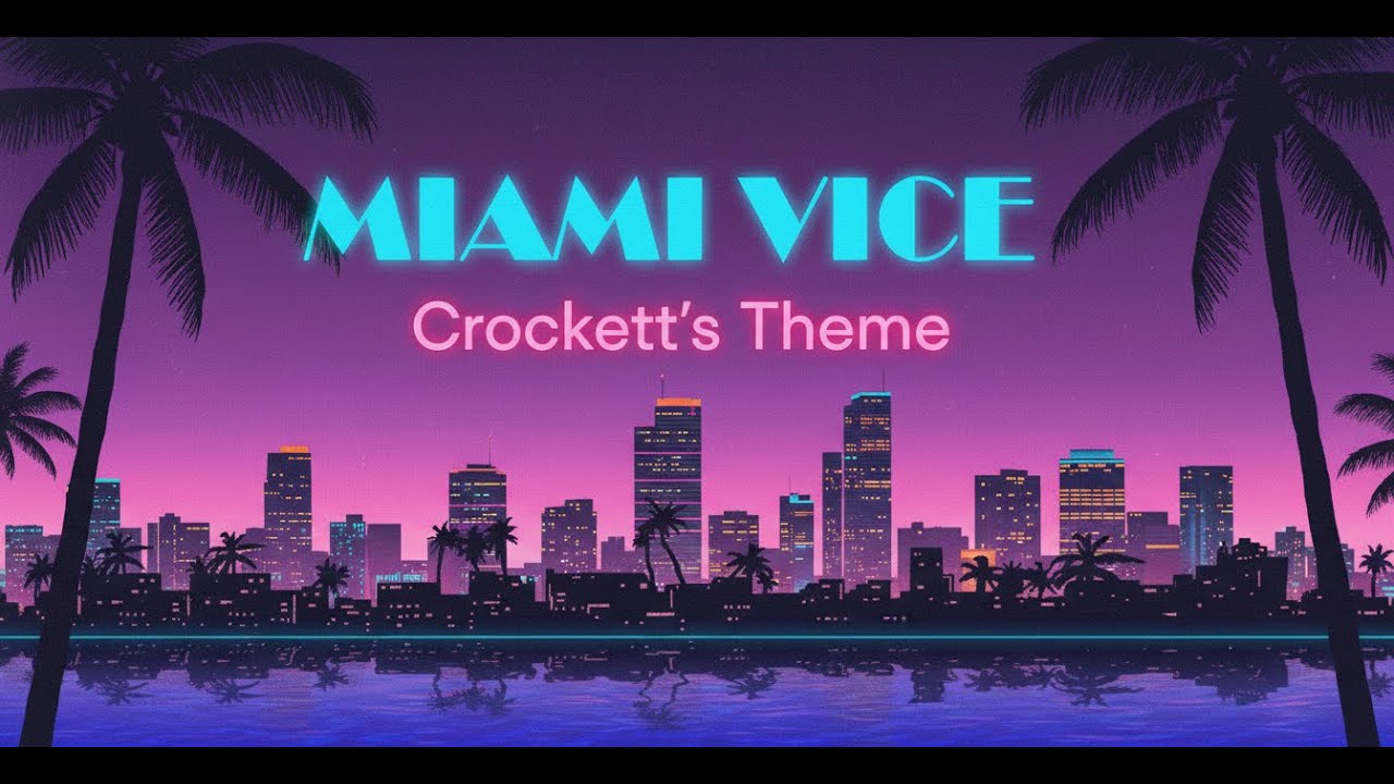 Crockett’s Theme – Jan Hammer (Cover)  🎹 #miamivice #miami  #retrowave  #80smusic