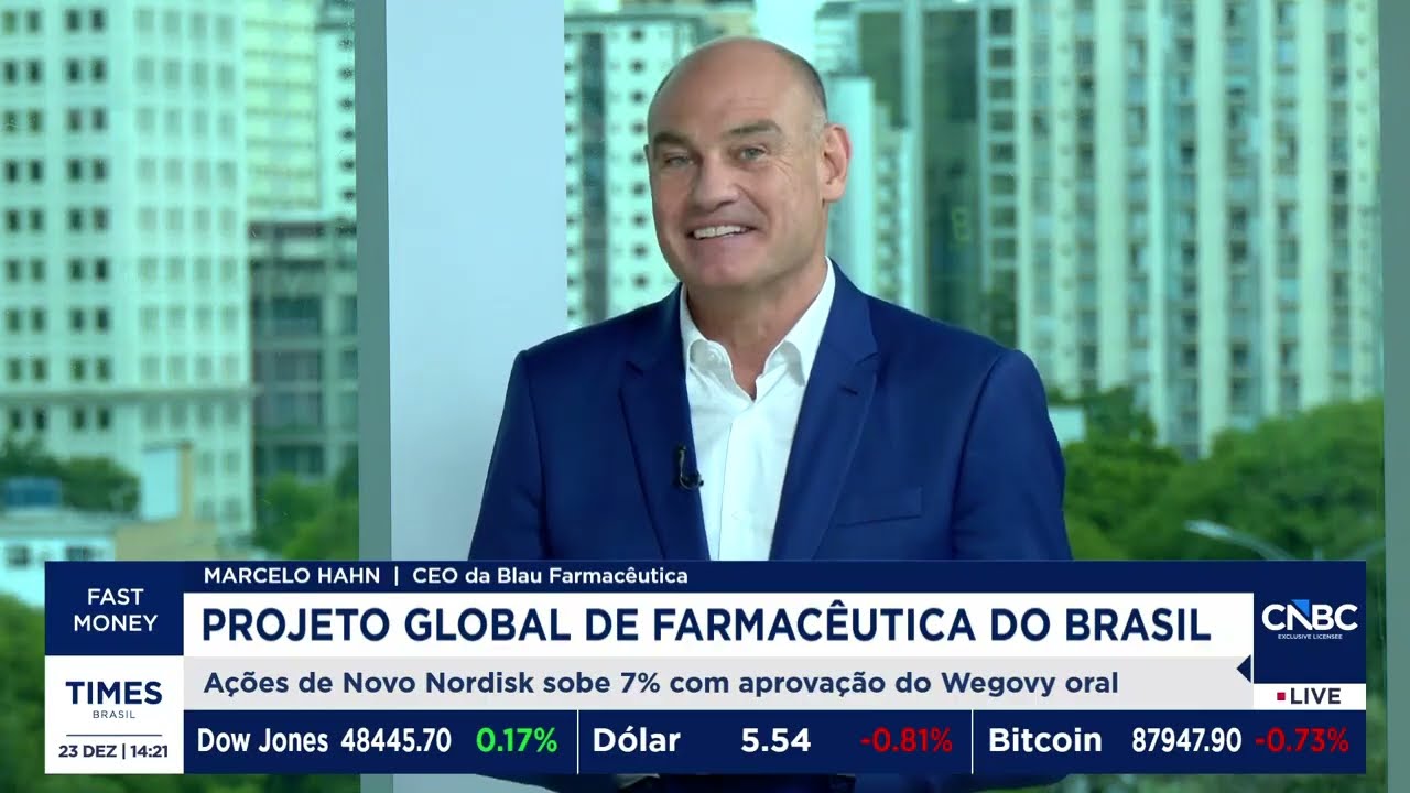 Blau -  Projeto Global de Farmacêutica do Brasil - CNBC