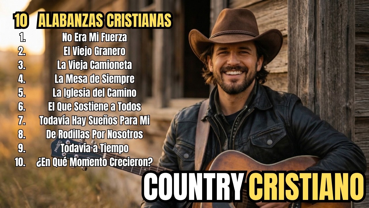 30 MINUTOS de Música Cristiana Country Gospel | Alabanzas que Tocan el Alma | Fe y Familia