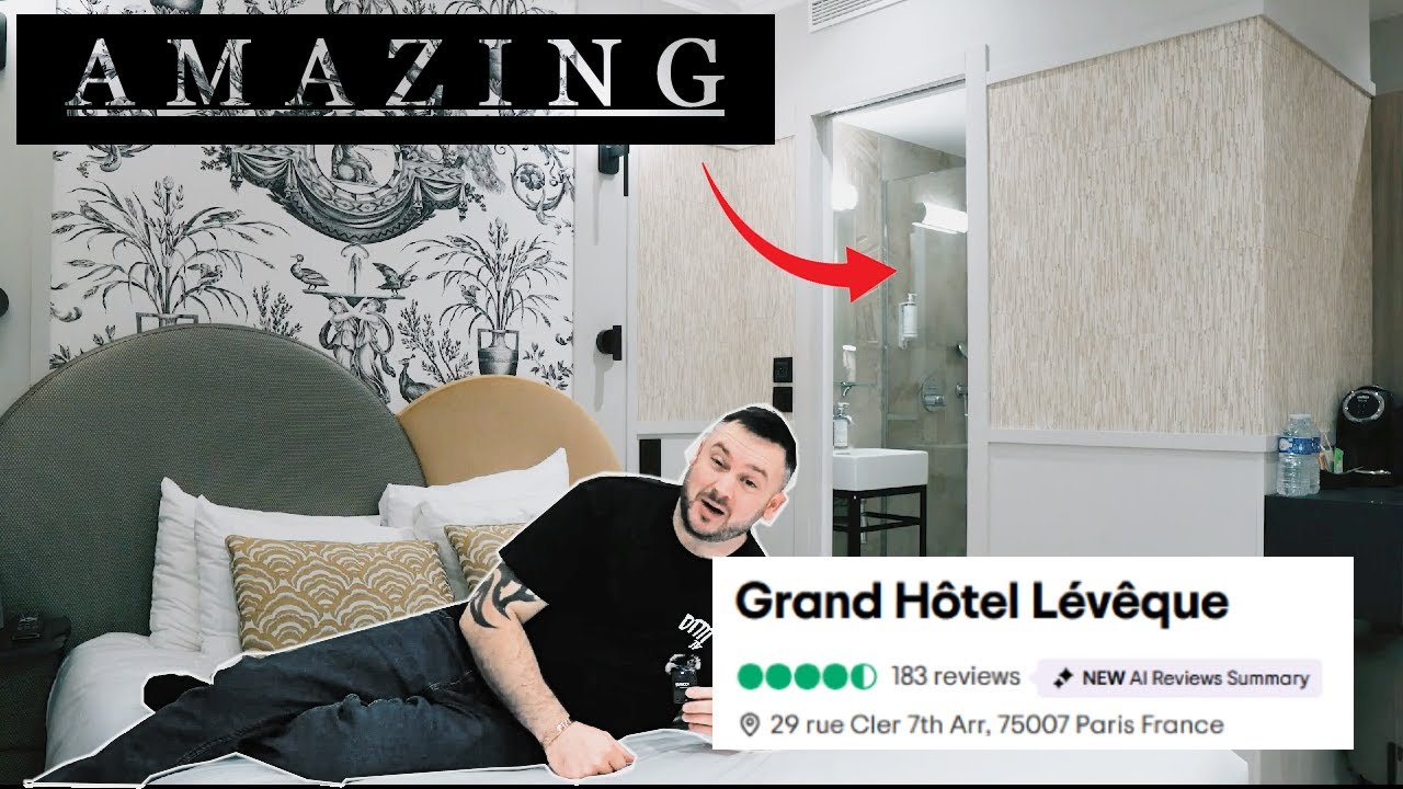 Amazing Grand Hôtel Lévêque | Paris Hotel Review 🇫🇷