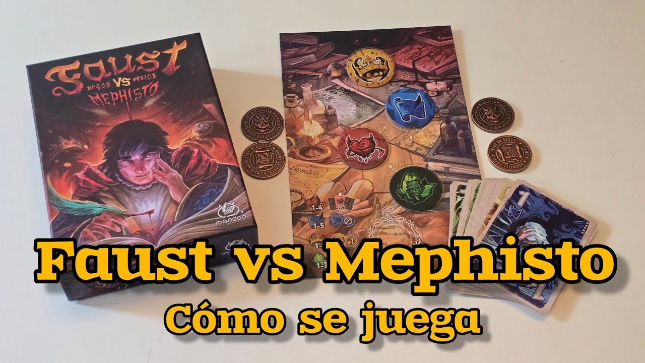 FAUST vs MEPHISTO - Juego de bazas para dos jugadores | Cómo se juega