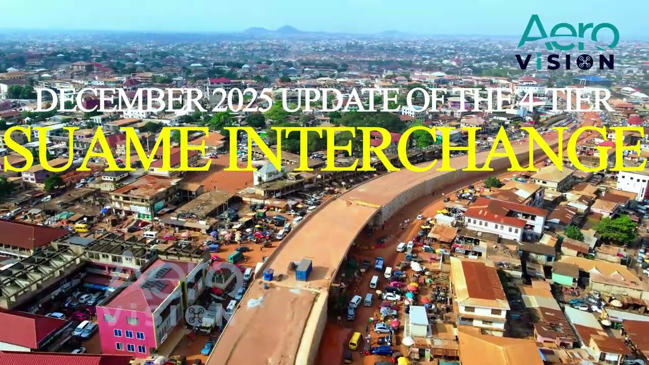 THE 4-TIER SUAME INTERCHANGE PROJECT, DECEMBER 2025 UPDATE || GHANA