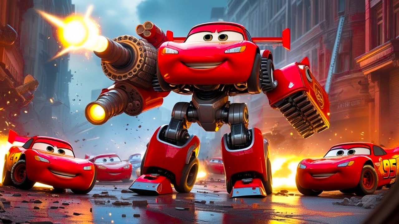 Robot McQueen Saves the Day - UFO Abduction Backfires [EP01]