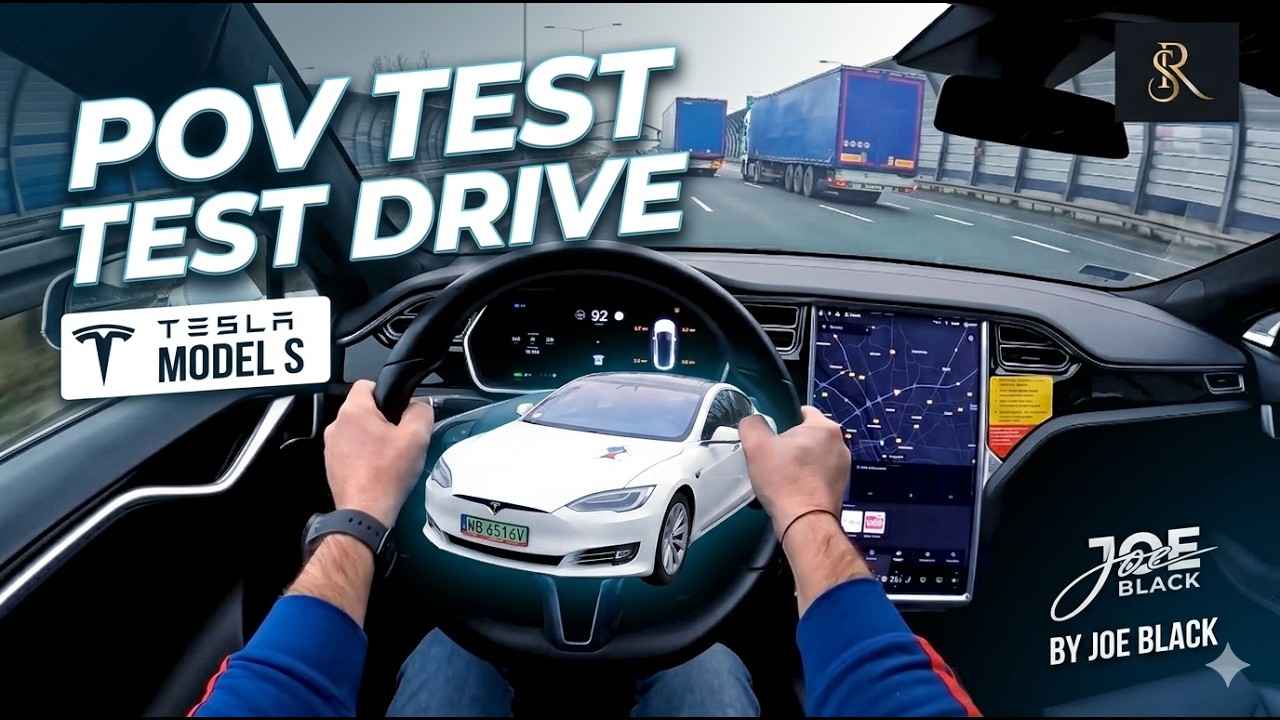 Tesla Model S | POV Test Drive  Joe Black