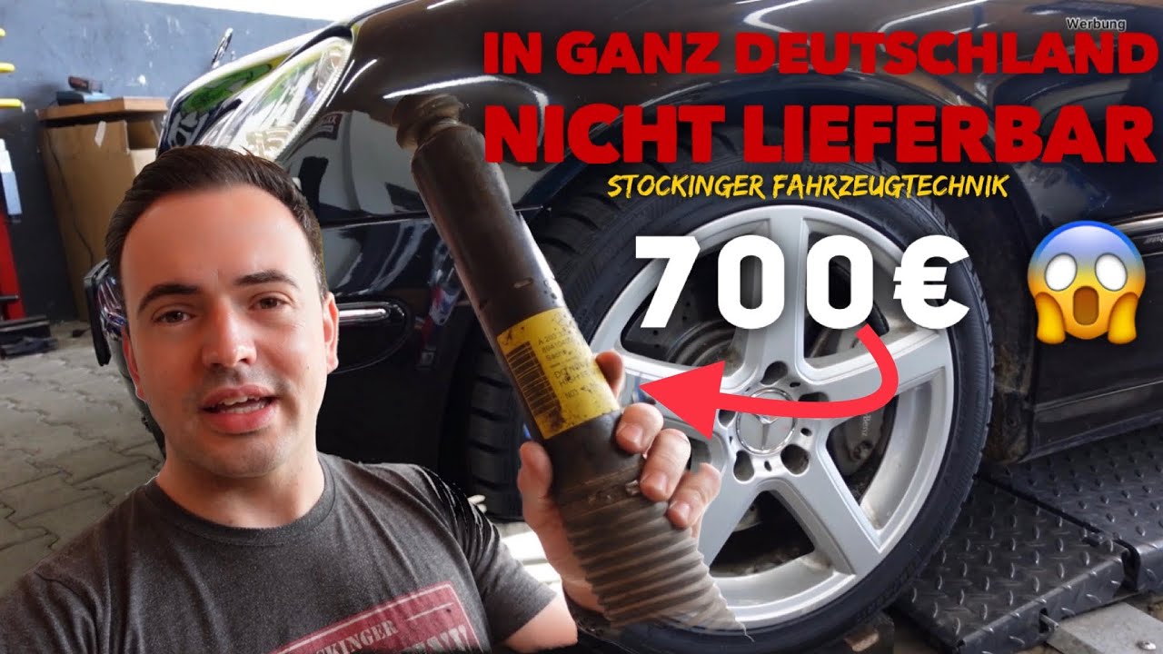C-Klasse (W203) 700€ Stoßdämpfer in ganz Deutschland nicht lieferbar!!!😰 ZF Sachs Nivomat kaputt