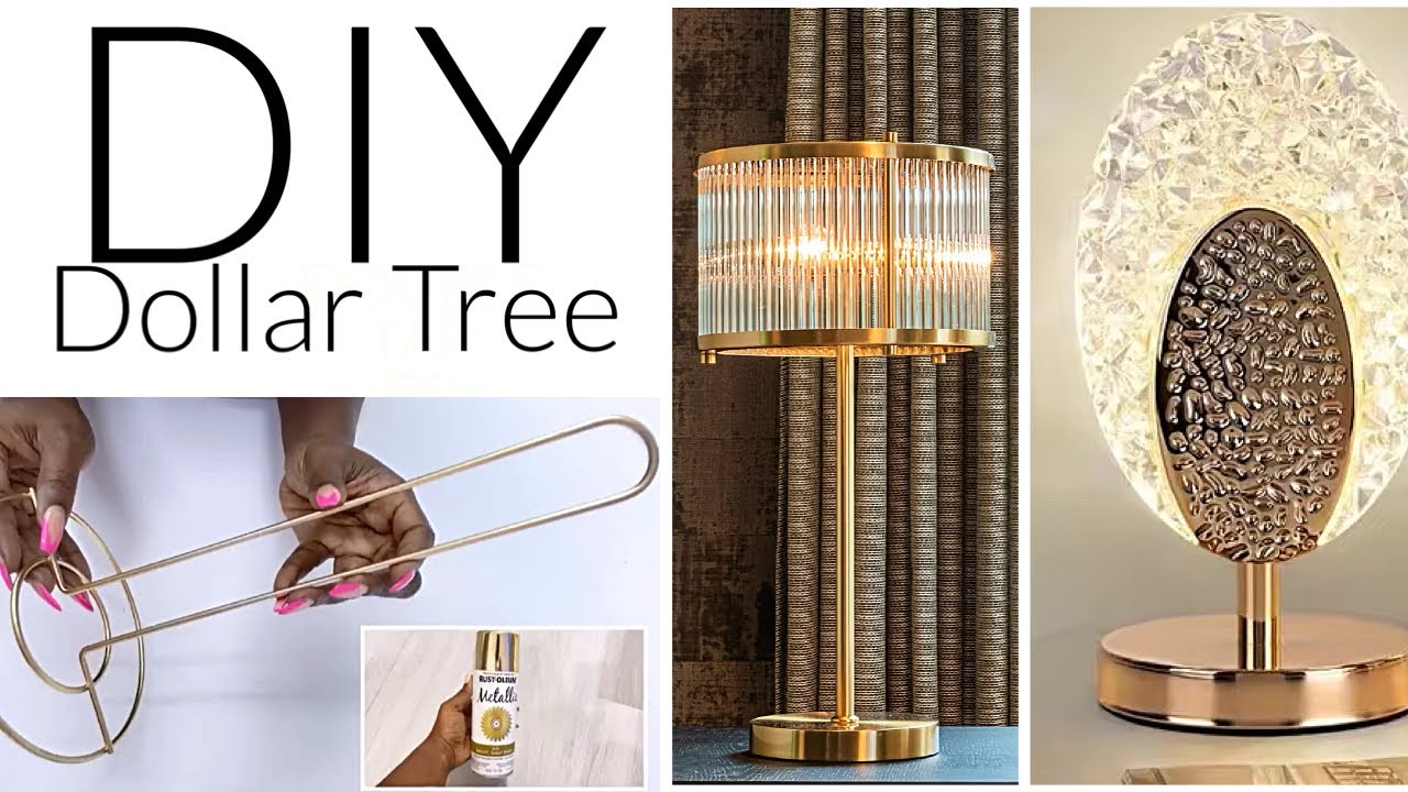 DIY LAMP WITH DT PAPER TOWEL HOLDER