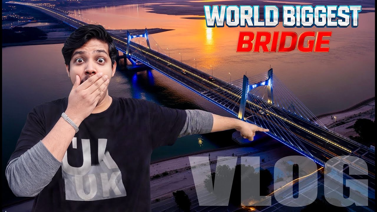 Kachi Dargah–Bidupur Six Line Bridge | Bihar’s Mega Infrastructure Project Vlog