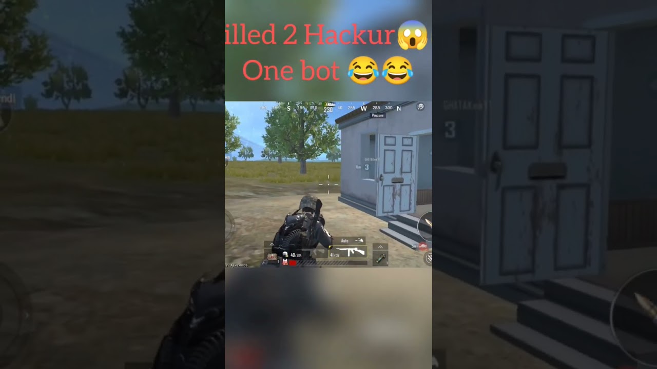 1v2 I killed 2 hackur😱😱one bot😂😂
