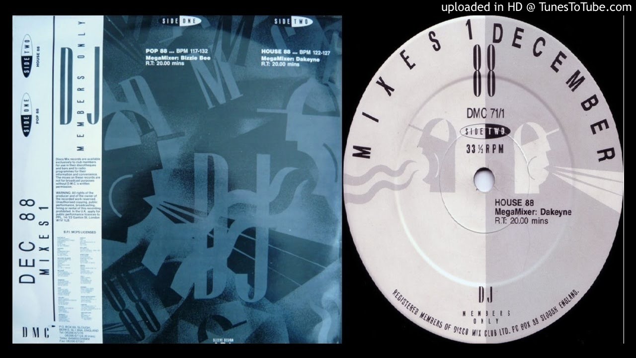 House 88 Megamix (DMC Dakeyne mix 1988)