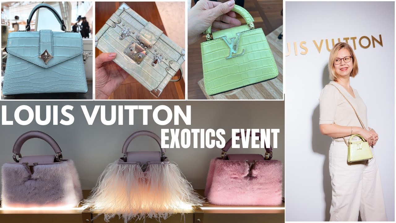 LOUIS VUITTON EXOTIC HANDBAGS VLOG, July 2024