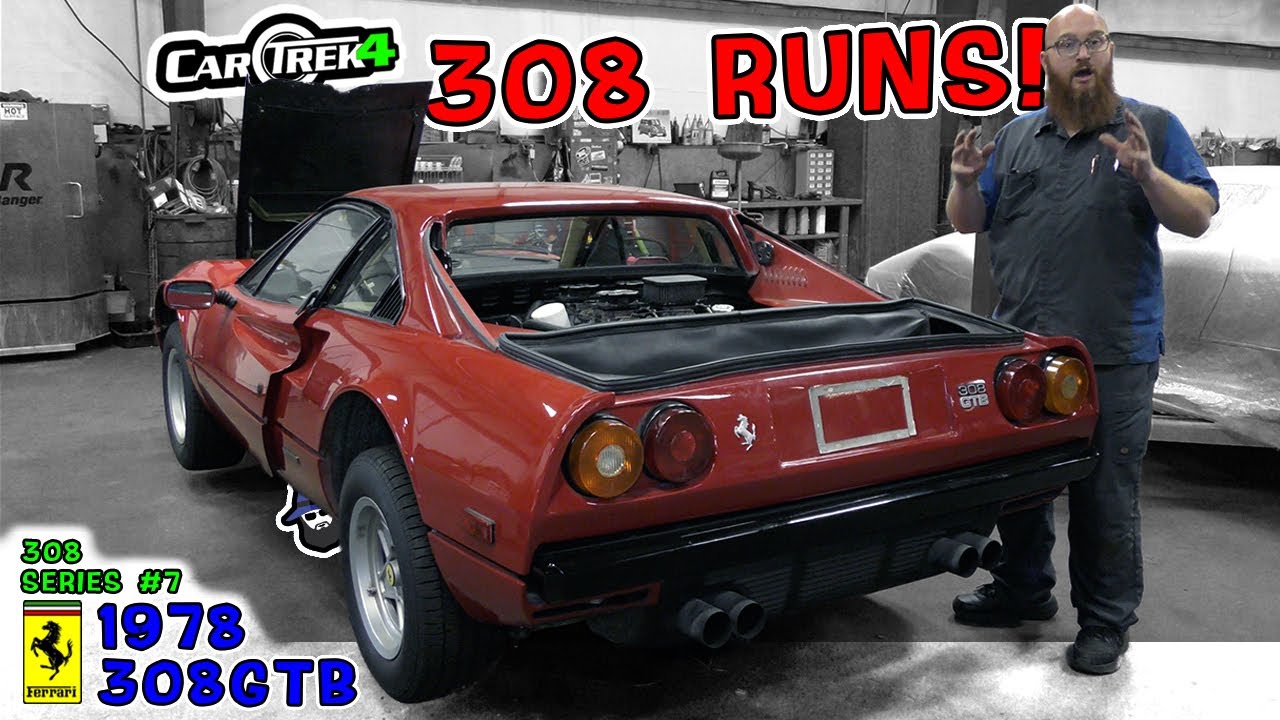 Наконец-то Ferrari завелась! CAR WIZARD починил двигатель 308 1978 года.
