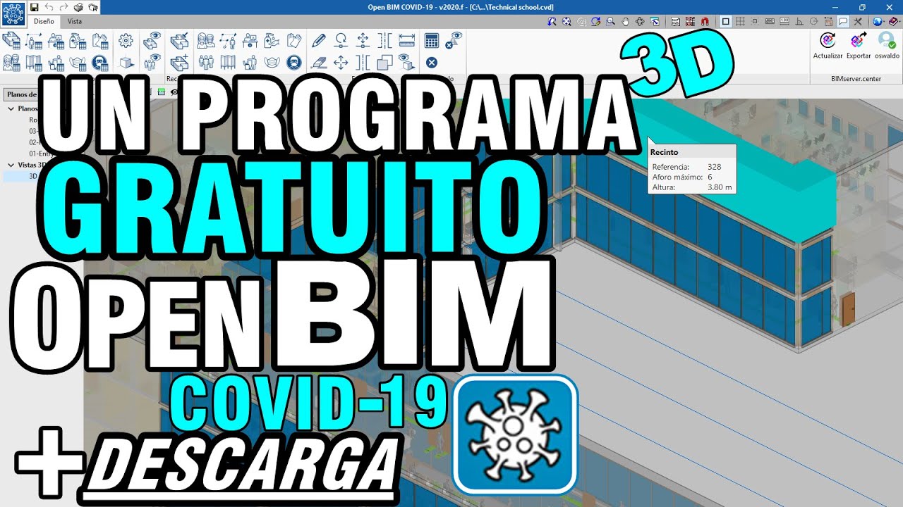 Open BIM COVID 19 | Un programa de SEGURIDAD FRENTE AL CONTAGIO