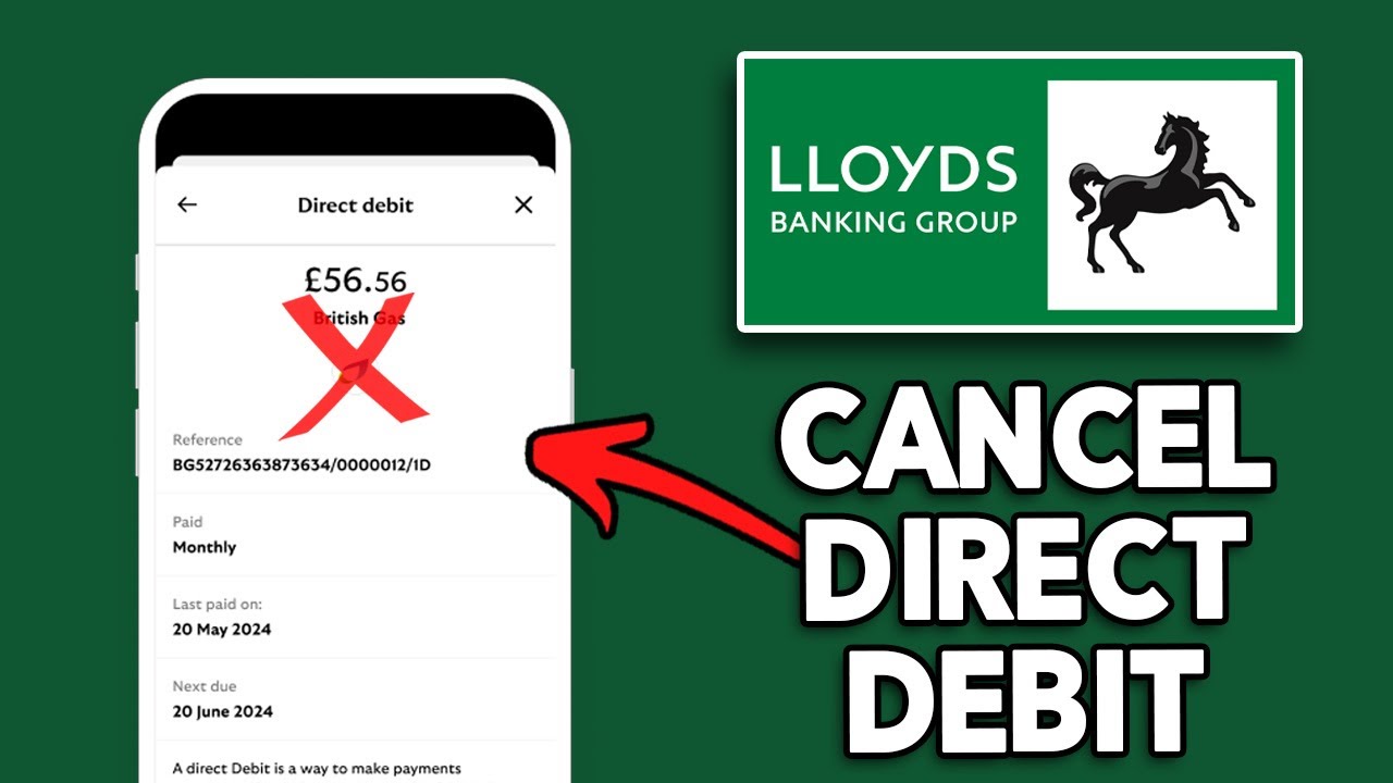 How to Cancel Direct Debit in Lloyds bank
