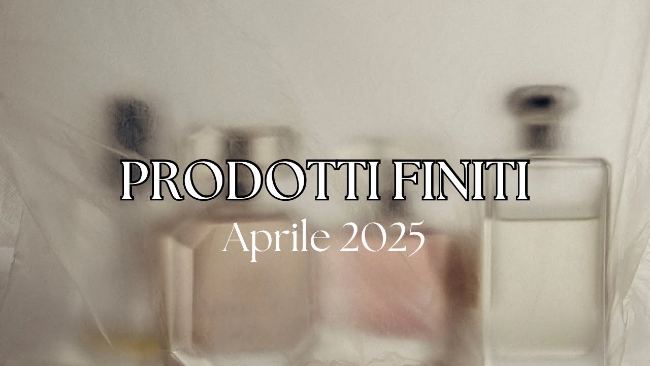 Cosmesi naturale: prodotti finiti di Aprile