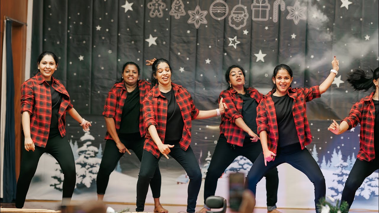Cinematic dance with the team||NMA Christmas programme||girls on fire