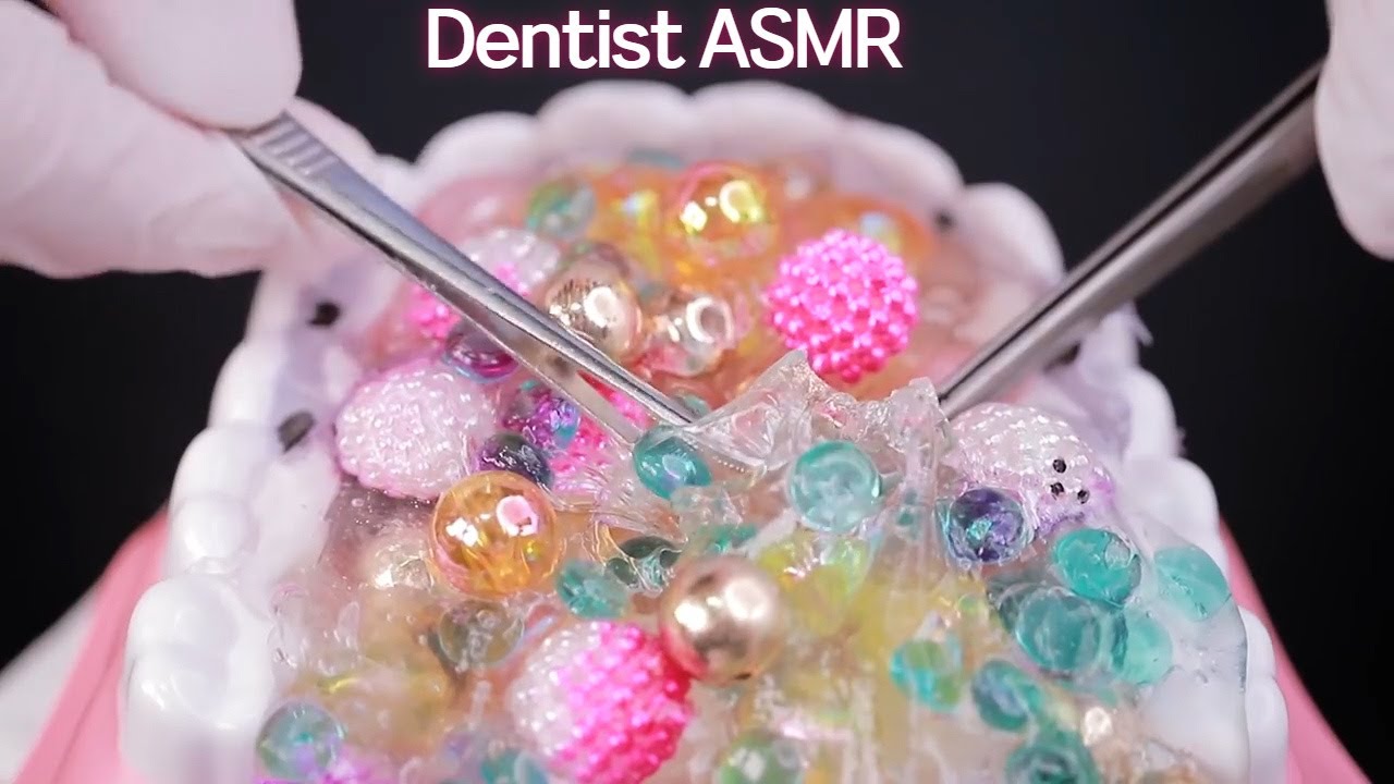 ASMR 1HOURS 🦷 Стоматолог очищает от зубного налета