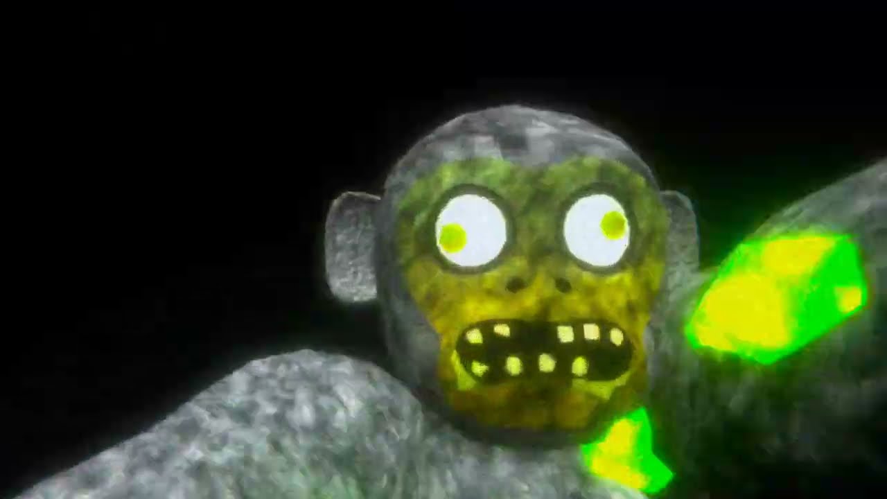 Scary baboon mustang vr with 2 of my friends