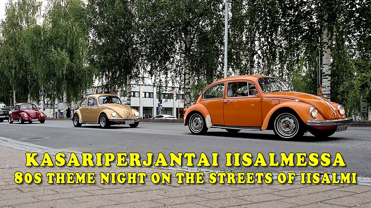 Kasariperjantai Iisalmessa | 80s Friday in Iisalmi, Finland