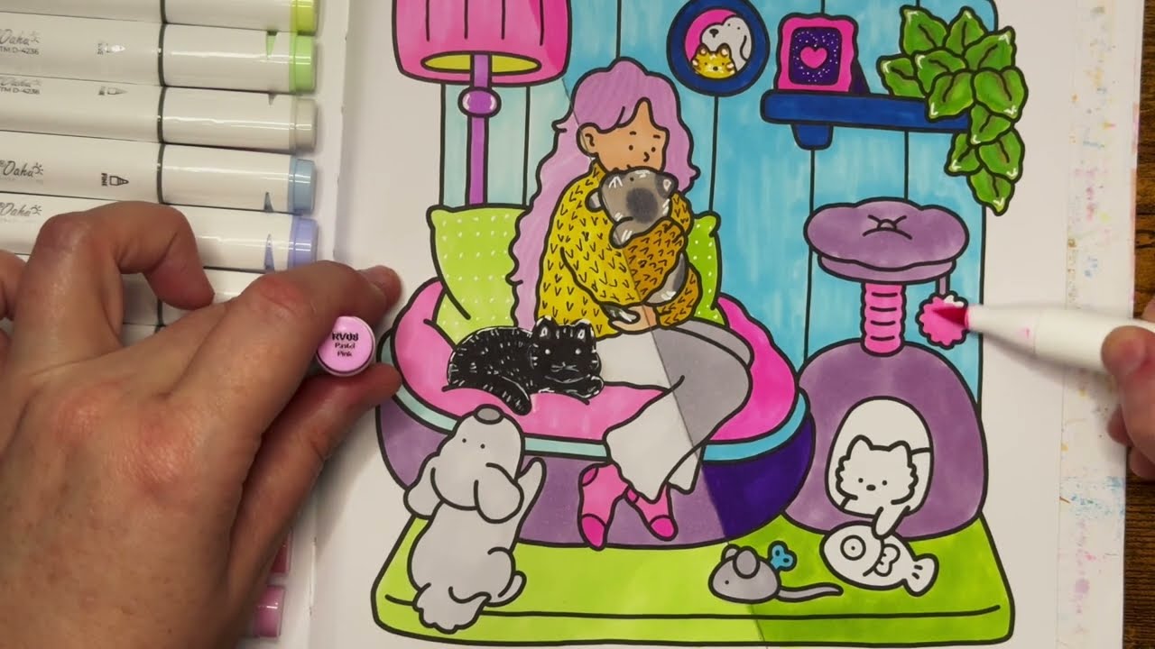 Girl Moments I Coco Wyo Book I Ohuhu Alcohol Markers