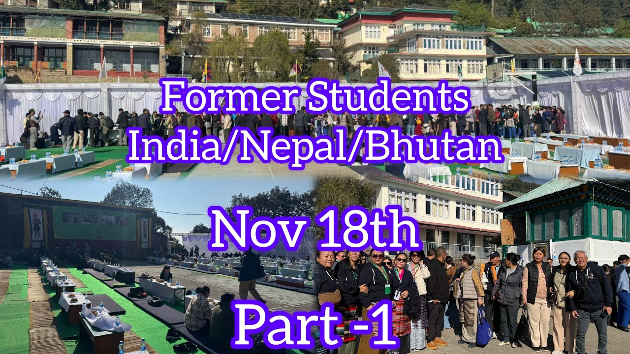 Tibetan Ex. Students India, Nepal, Bhutan , TCV , THF Mussoorie #tibetanvlogger 