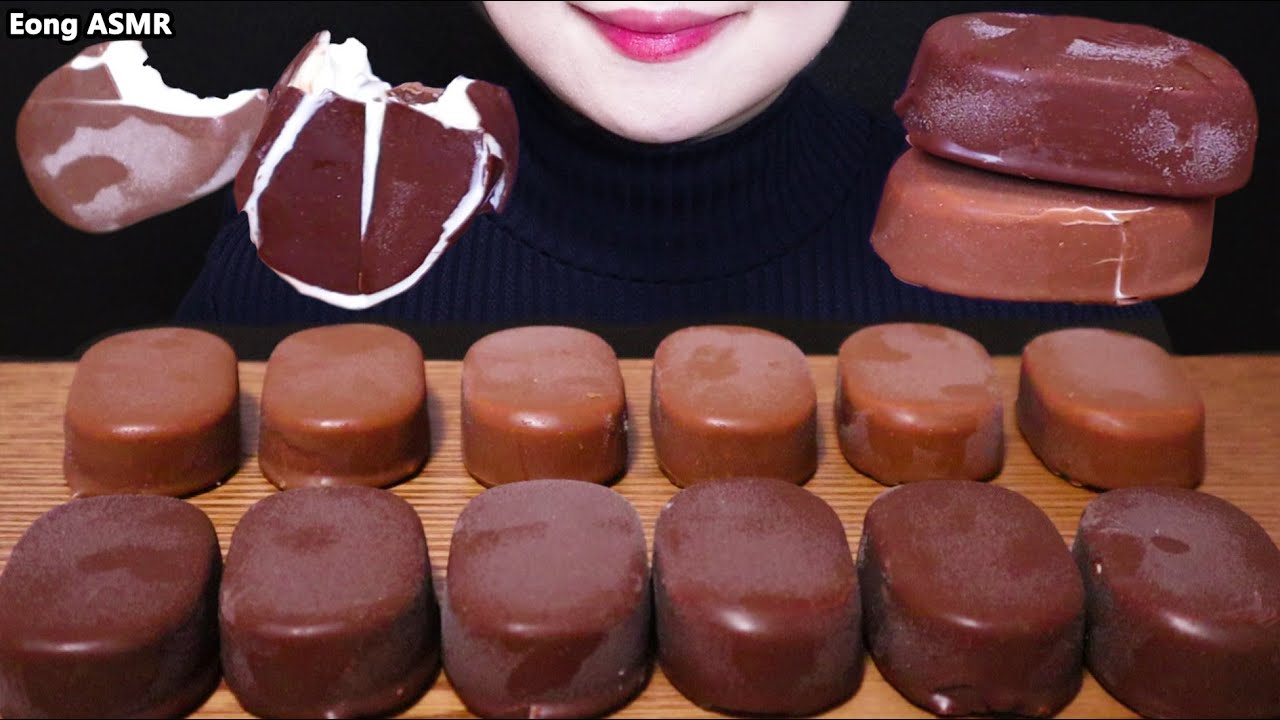 ASMR TICO CHOCOLATE ICE CREAM 티코 초콜릿 아이스크림