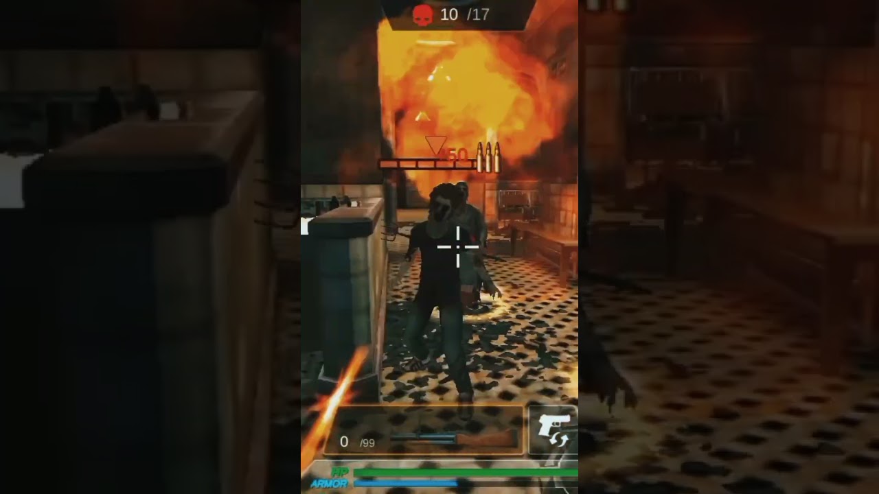 zombie gun game horror