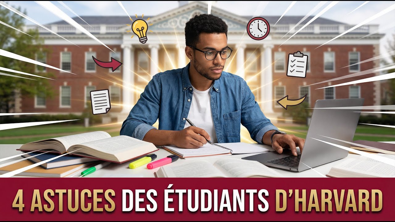 4 techniques d’étude que les étudiants d’Harvard utilisent pour apprendre plus vite