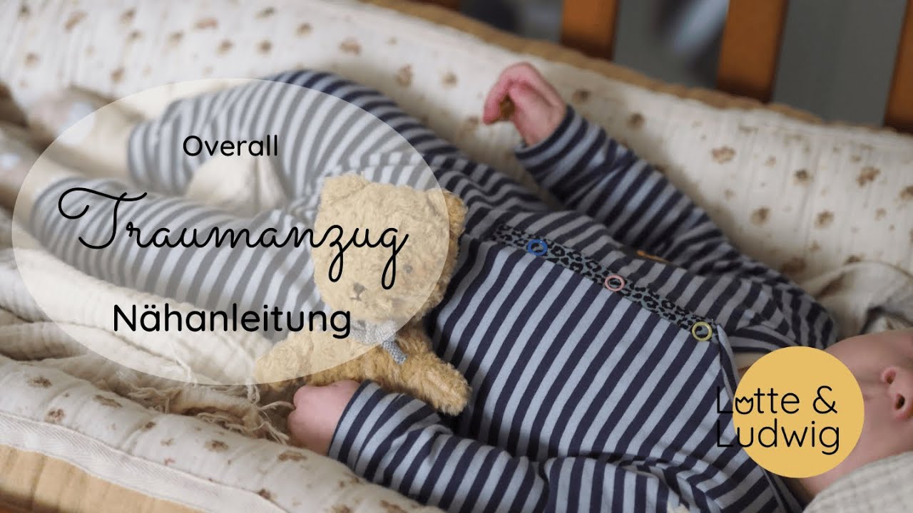 Nähanleitung Schlafoverall Traumanzug