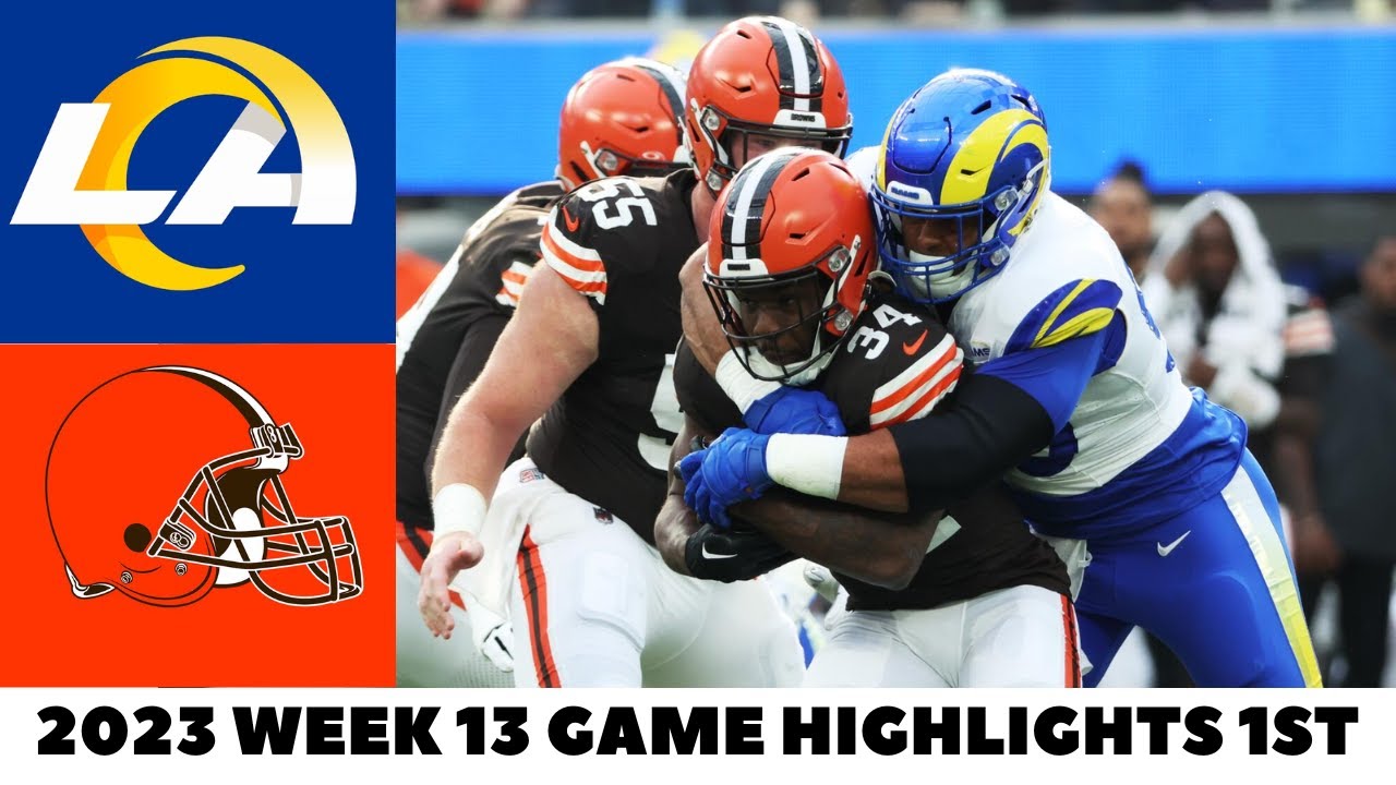 Los Angeles Rams vs. Cleveland Browns Highlights 1st Qtr | December 3, 2023