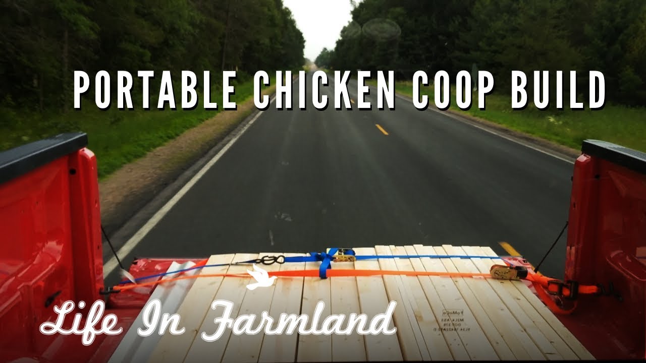Justin Rhodes Mobile Chicken Coop Build  - Part 1